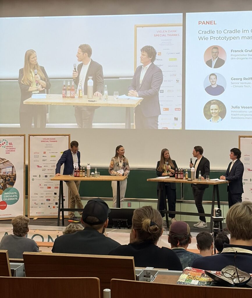 10. Internationaler Cradle to Cradle Congress, TU Berlin, 17.–18. September 2026 Panel ‚Cradle to Cradle im Gewerbebau‘ auf dem 10. Internationalen Cradle to Cradle Congress 2026 an der TU Berlin